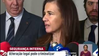 Alteração legal pode criminalizar a intenção de prática de crime terrorista [upl. by Wilber996]