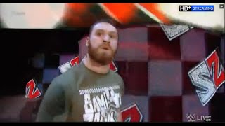 Sami Zayn Entrance After WrestleMania 32 ft Crowd Singing His Theme Song [upl. by Powder]