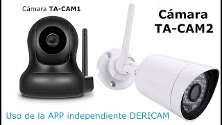 VideoTutorial de la APP DERICAM para cámaras TACAM [upl. by Ronny]