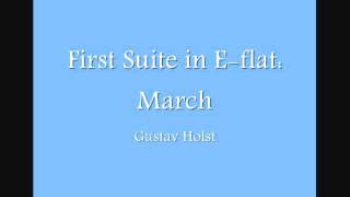 First Suite in Eflat March [upl. by Ateekal]