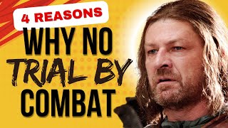 Ned Starks SHOCKING Decision to Refuse Trial by Combat [upl. by Kristen]