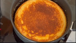 Harcha ou galette à la semoule liquide facile et délicieuse  حرشة سائلة في المقلة هشيشة و لذيذة [upl. by Chelsie]