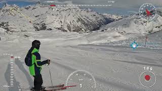 Zermatt 20230316 Gornergrat  Schweigmatten 4K 25fps [upl. by Netsoj]