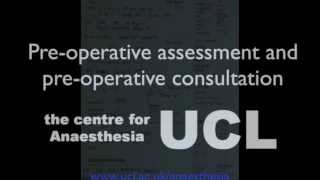 Anaesthetic preoperative assessment and the preoperative visit [upl. by Dallas877]