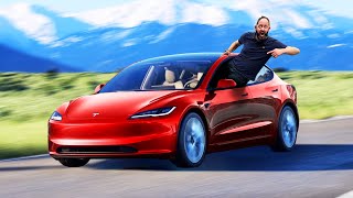 Tesla Model 3 Highland 2024  Can it be a Good Family Car [upl. by Aisul]