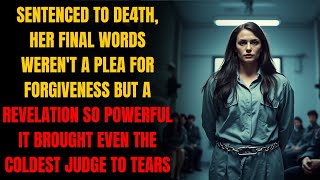 She was about to be EXECUTED but her last WORDS made even the JUDGE break down [upl. by Beisel]