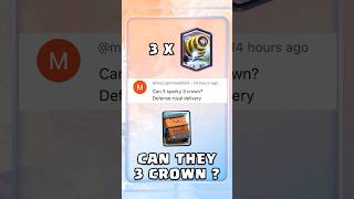 Can 3 Sparkies 3 Crown against 1 Royal Delivery clashroyale [upl. by Noelyn68]