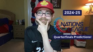 RSR6 202425 CONCACAF Nations League Quarterfinals Predictions [upl. by Fanchette]