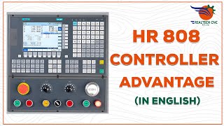 HR 808 Controller Advantage  RealTech CNC Machine VD391 [upl. by Burhans]