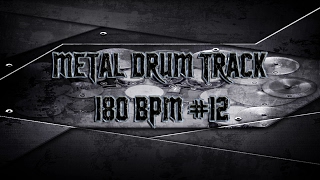 Metalcore Drum Track 180 BPM HQHD  Preset 20 [upl. by Al]