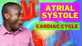 The Cardiac Cycle Phase 1  Atrial Systole Made EASY [upl. by Yelime]