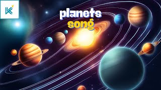 Planet Song  New Educational Kids Song by Kids Knowledge Korner [upl. by Jehovah]