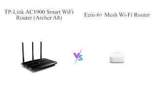 TPLink AC1900 vs Amazon eero 6 Which WiFi Router is Better 🤔🔥 [upl. by Paulo]