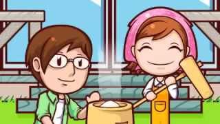 【Cooking Mama Movie】 We make Mochi on New Years Day [upl. by Airotna]