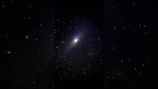 Andromeda Galaxy through a Telescope 🌌🔭 [upl. by Arorua]