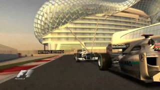 F1 2010 Abu Dhabi race amp replay [upl. by Llemij]