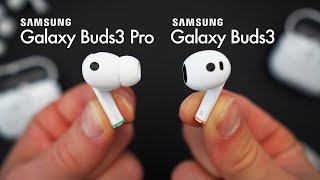 Samsung Galaxy Buds3 vs Buds3 Pro Which Should You Buy [upl. by Trevorr]