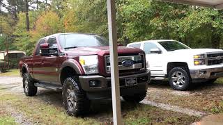 2015 67 Powerstroke Deleted and Tuned Cold Start not plugged in overnight [upl. by Jerol]