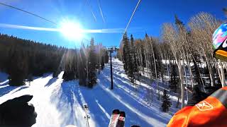 McConkey lift at Park City 30 Jan 2022 [upl. by Heyra]