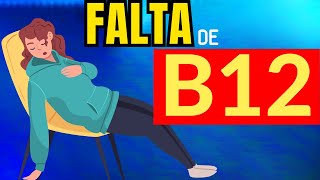 Sintomas de falta de VITAMINA B12 [upl. by Rodolph]