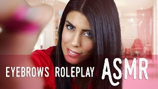 ASMR ita  👩🏻 Ti sistemo le SOPRACCIGLIA · ROLEPLAY Soft Spoken [upl. by Atinreb]