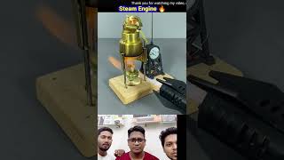 Steam Engine reaction gadget respect diy shorts viral trending [upl. by Wsan758]