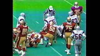 Philadelphia Stars vs Chicago Blitz Overtime 1983 USFL Semifinal [upl. by Elocel]