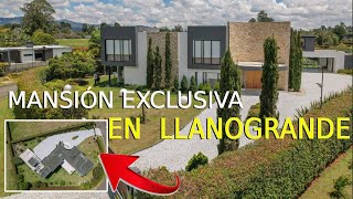 Explora esta Exquisita Mansión Moderna en LlanoGrande Antioquia COL Valuada en 6200 Millones [upl. by Enisamoht]