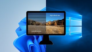 How to Change Your Monitors Refresh Rate to Boost Your Windows Display [upl. by Enimsaj845]