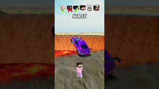 Help Me Get My Crush Attention In A Car Jump Challenge 😟🌋 shorts beamngdrive [upl. by Lumpkin]