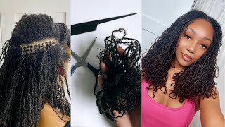 How I found my Loctician for my DIY Microlocs [upl. by Matthia329]