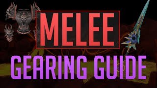 Indepth Melee Gearing guide  Runescape 3 [upl. by Julianna]