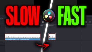 How to Change Clip Speed in DaVinci Resolve 18  2024 [upl. by Eirruc51]