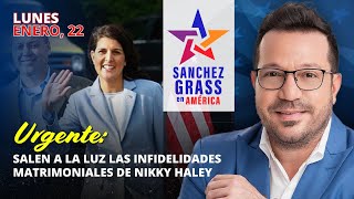 Salen a la luz infidelidades matrimoniales de Nikki Haley I Sánchez Grass en América I Univista TV [upl. by Elpmet640]