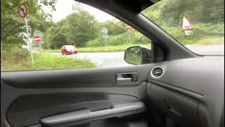 4WD Focus ST225 550HP LaunchSlide amp flatfoot Shifting [upl. by Sirromaj]