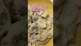 Cappelletti prosciutto panna e piselli ISCRIVITI [upl. by Nola961]