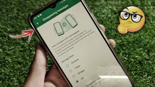 Whatsapp Disappearing Messages Kya Hai  Whatsapp Disappearing Messages On Karne Se Kya Hota Hai [upl. by Erdnassak]
