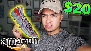 I BOUGHT 20 YEEZYS FROM AMAZON AND GOT THESE UNBOXING GONE WRONG [upl. by Ainar]