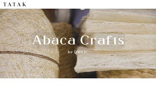 Watch how a handicraft business produces abaca bags  DMNJC Native Handicrafts [upl. by Werdna]