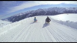 Sledding in Bramberg am Wildkogel [upl. by Baily151]