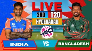 India vs Bangladesh 3rd T20  Live Score amp Commentary  IND vs BAN Live Match Today  IND vs BAN [upl. by Bogosian]