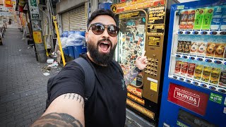 Vending Machine Heaven in Tokyo Japan 🇯🇵 UNBELIEVABLE [upl. by Fitting]