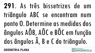 C08 PONTOS NOTÁVEIS DE UM TRIÂNGULO 291 [upl. by Nahum]