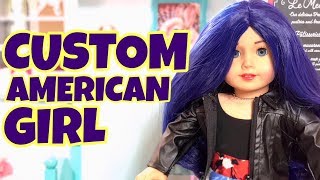 AMAZING Custom American Girl Doll [upl. by Icrad461]