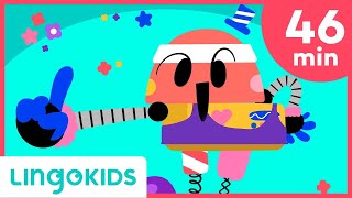 MOVE KIDS 🕺 Dance Songs for Kids  Lingokids [upl. by Willette]