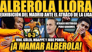 EL REAL MADRID REVIENTA A ALBEROLA ROJAS TRAS PERPETRAR UN ATRACO HISTORICO ¡A MAMAR [upl. by Nahtanaj]