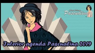 Interior Agenda Pascualina 2019  Adelanto novela gráfica [upl. by Olnton]