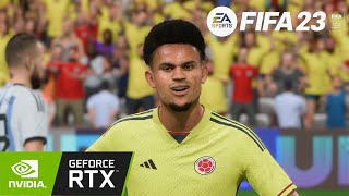 FIFA 23  Colombia VS Argentina  Partido Amistoso  RTX 3050  MOD 08 [upl. by Arabelle]