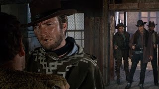 For a Few Dollars More  Clint Eastwoods Entrance 1965 HD [upl. by Byers]