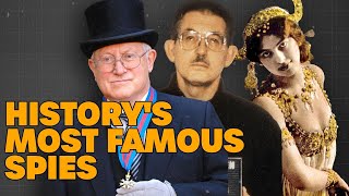 Secrets Betrayals amp Hidden Agendas Top 10 Most NOTORIOUS Spies In History RANKED [upl. by Iridissa]